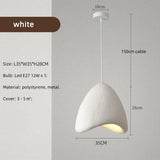 Japan Wabi-sabi Creative LED Ceiling Pendant Lights Resin Restaurant Kitchen Island Hanging Lamps Home Decor Factory Outlet Lamp