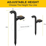 Solar Pathway Spotlight LED - Warm White Waterproof Landscape Lighting