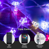 RGB Dream Color USB Christmas Lights - Smart App & Remote Control