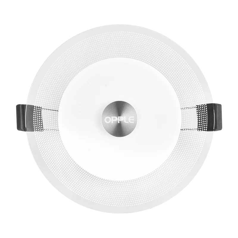 LED Downlight 5W Recessed Down light Round Led Panel Light Cold Warm white LED Spot light Three-color dimmable Warm white