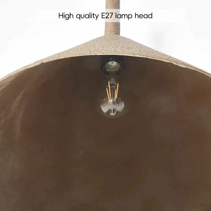 40cm Modern Pendant Light - E27 Hanging Lamp for Bedroom & Kitchen (3-5㎡)