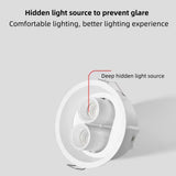 LED embedded twin tube spotlight borderless interior decoration lighting room ceiling light