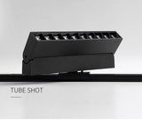 LED Track Light Spotlight Grille Light Surface-mounted Ceiling Light Black White 10W20W Dimmable Commercial Home Indoor Lighting