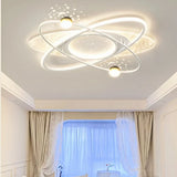 Modern LED Chandelier Light Luxury Starry Sky Home Decor Living Children's Room Bedroom Lamp Indoor Lighting Kids’ Pendant Light