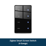 Zigbee DIY Smart Light Switch with Touch Display (Black) - US Standard Tuya Switch