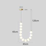 Nordic home decoration, stair chandelier, living room bedroom and dining room Pendant lights, ceiling light, indoor lighting