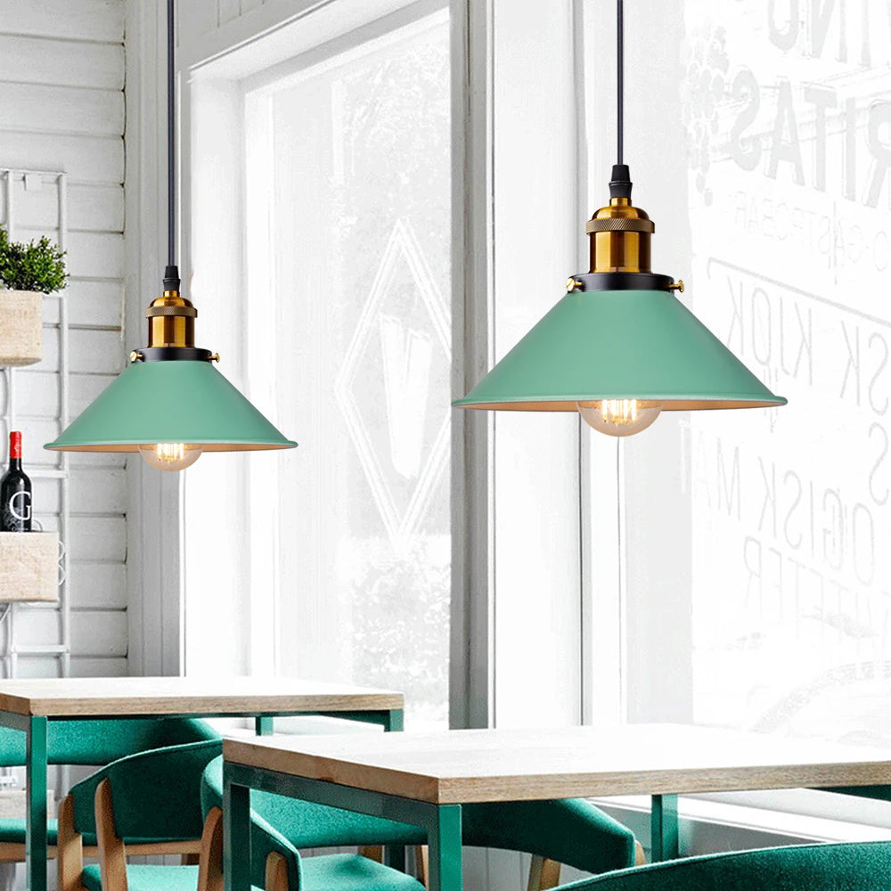 Pendant lights Nordic led Hanging lamp Christmas decorations for home lighting lamps E27 110-220v for living room with lampshade