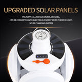 110W Solar LED Torch USB Rechargeable Night Light Outdoor Camping Lamp Emergency Lights Portable Searchlights Great Lantern led