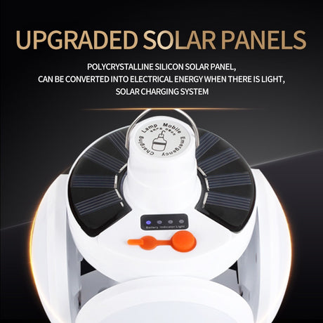 110W Solar LED Torch USB Rechargeable Night Light Outdoor Camping Lamp Emergency Lights Portable Searchlights Great Lantern led