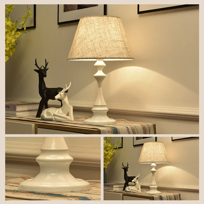 Creative Desk Light Nordic Retro Bedroom Bedside Table Lamp Dimmable Apartment Living Room Decoration Lamp LED Lighting 2025 New