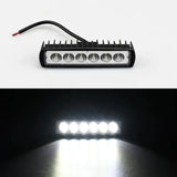 18W 6-LED Car Work Light - Universal 12V High-Bright Offroad Spotlight