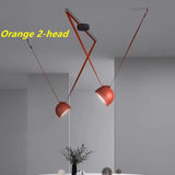 Nordic Art Leather Metal LED Chandelier Living Dining Room Bedroom Bar Island Luminaire Personalized Home Decor Lighting Fixture