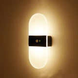 Home Sensor Wall Lights USB Rechargeable Indoor Motion Lighting Bedroom Bedside Lamp Corridor Stairway Decor Lights Wall Lamp