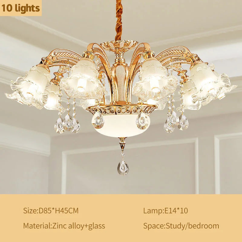 Nordic Modern Luxury Ceiling Chandelier Lighting 2025 Lustre Living Room Hotel Villa Lobby Crystal Hanging Lamp Luminaria Lights