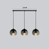 Modern Nordic Led Pendant lamp 3 Heads Iron Glass Indoor Home Decors Chandeliers Dining Room Bar Salon Hanging Lamp Fixtures