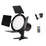 RGB LED video light Studio Photography led lights Video Light Ring RGB Light camera Stand Photography Panel Lamp Light Dimmable