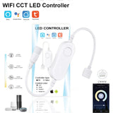 WIFI APP+IR Remote Control RGB/CCT LED Under Cabinet Lighting Dimming Kitchen Counter Furniture Lighting Kit For Decoration