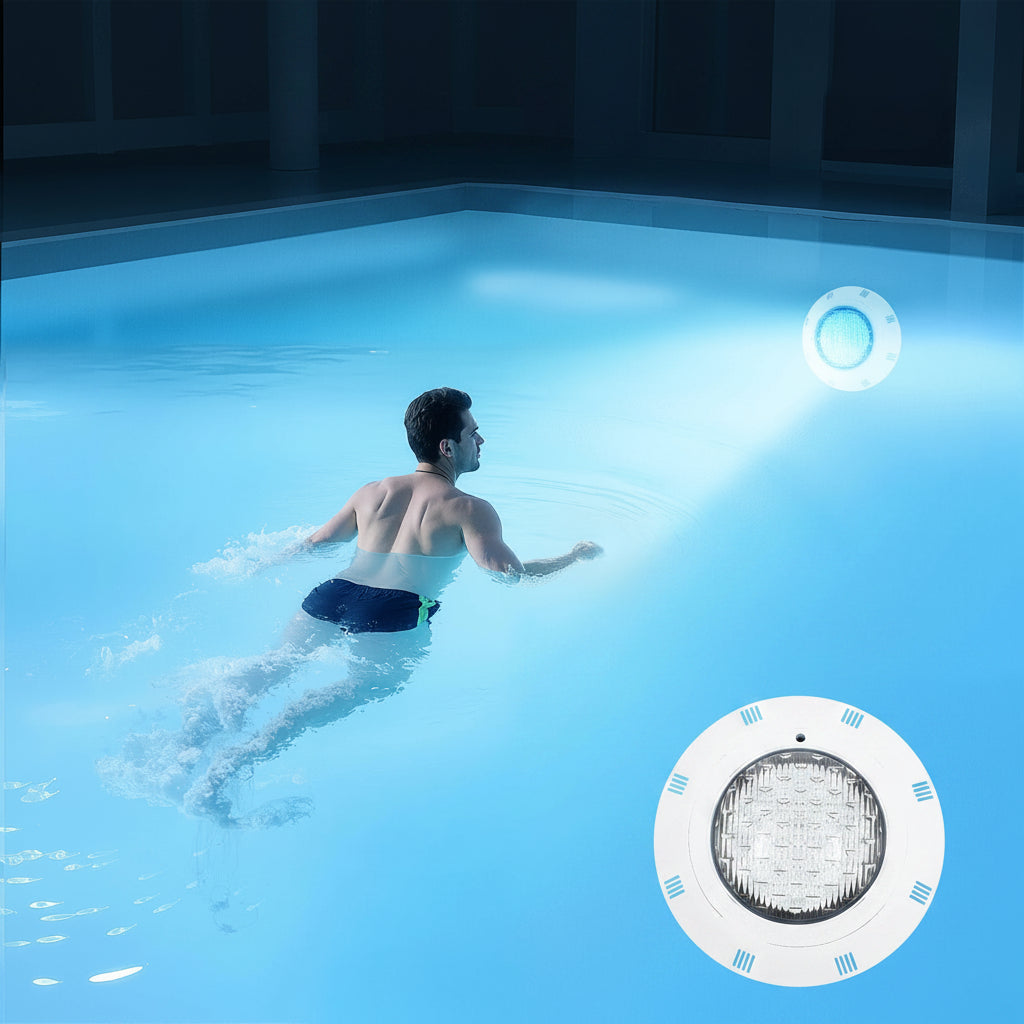 IP68 Submersible Pond & Fountain Light - 45W RGB LED with 2500/3600lm Output
