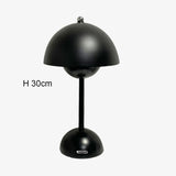 E2 New Mushroom Flower Bud Rechargeable LED Table Lamps Desk Light For Bedroom Dining Touch Night Light Simple Modern Decoration