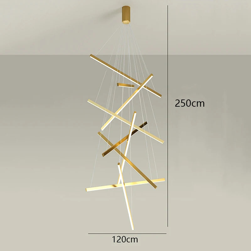 Nordic home decor dining room Pendant lamp lights indoor lighting stair lamp hanging light chandelier lamps for living room