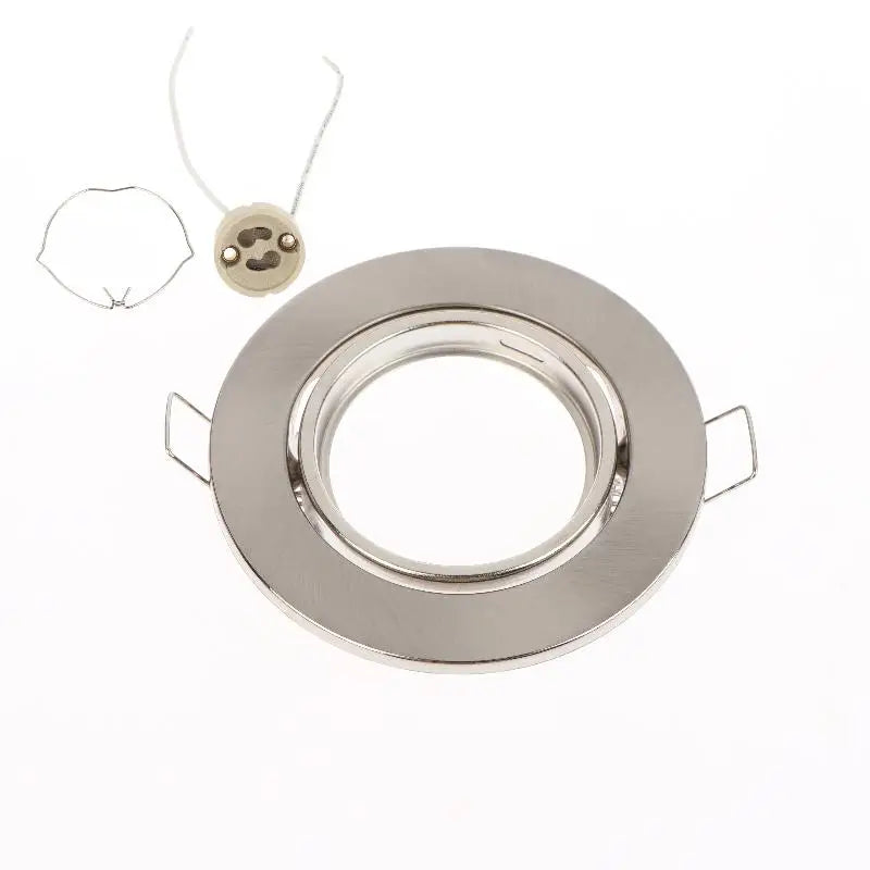 Universal GU10 MR16 Recessed Spotlight Frame - Round LED Downlight Holder