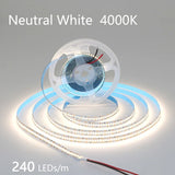 High-Density 2835 LED Strip Light | 5M 300 600 1200 LEDs | DC 12V 24V Tape