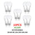 10PCS AC220V Led Bulb Lamps E27 E14 B22 Light Power 3W-20W No strobe 3000K 4000K 6000K Table lamp Nightstand Light Bulb