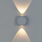 Nordic Wall Lamp Led COB IP65 Waterproof Aluminum Outdoor Indoor Up Down White Black Modern For Home Stairs Bedroom Bedside