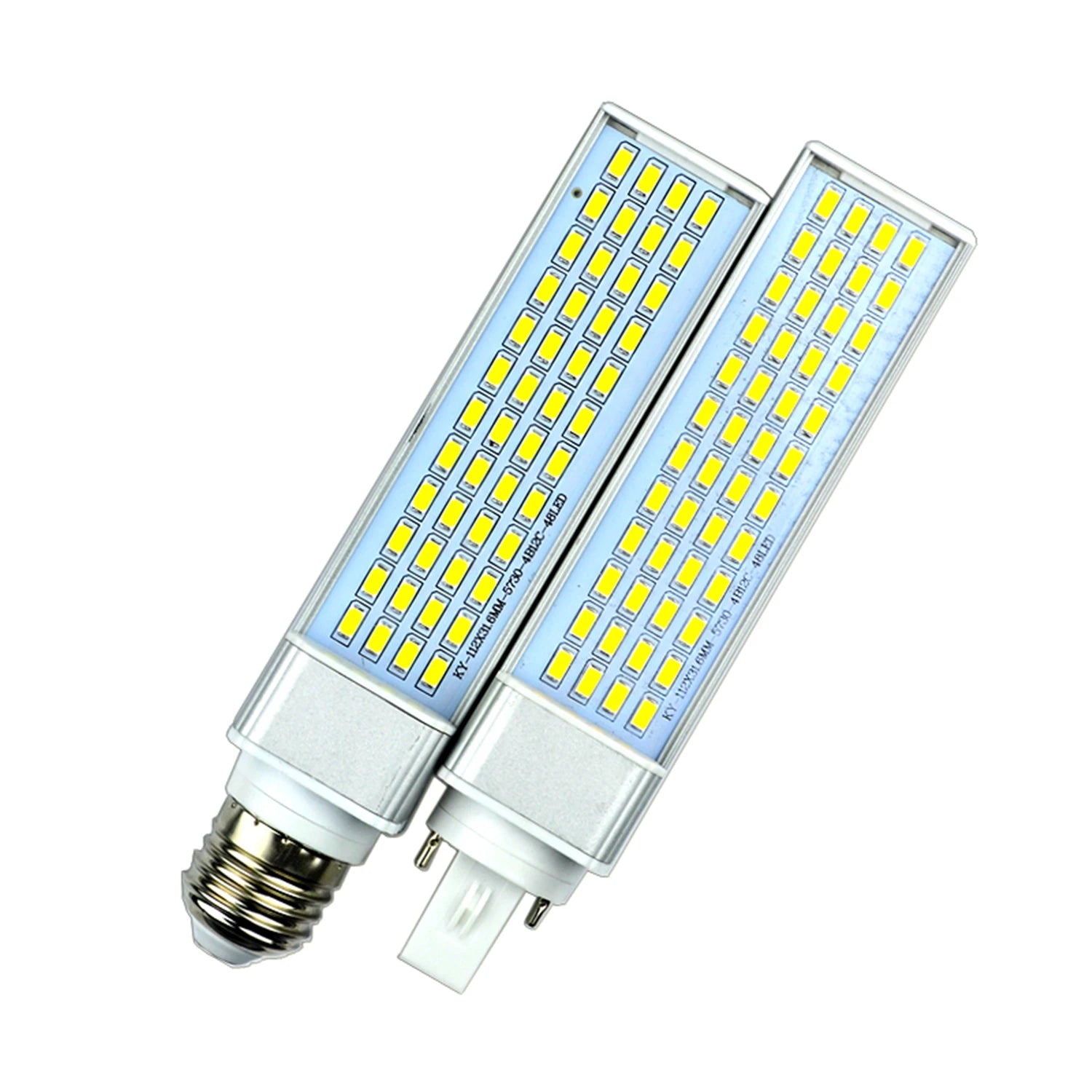 10W 12W 15W 18W 20W 25W E27 G24 G23 LED Corn Bulb Lamp Light SMD 5730/5630 Spotlight 180 Degree AC85-265V Horizontal Plug Light