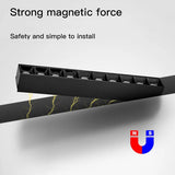 New Design Flood Spot Recessed Magnetic Track Light Led Line Lamp Magnet Rail Ceiling System Indoor Track Lights for Room