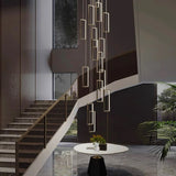 Nordic home decoration, stair chandelier, living room and dining room Pendant lights, ceiling light, indoor lighting
