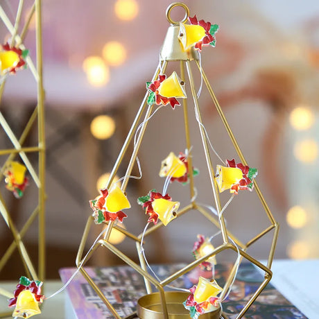 Santa Claus 2M 20LED String Lights Home Christmas Decoration Christmas Tree Ornaments 2022 Navidad Children Gifts New Year 2023