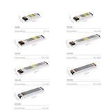 Ultra Thin LED Power Supply AC190 240 to DC12 24V 60 100 150 200 300 400 500W Transformer Adapter Driver FCOB WS2815 Light Strip