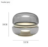 Nordic Lamps and Bedroom Home Decor Desk Lamps Minimalist Glass Light Luxury Designer Cloudstone Bedside Reading Lamp LED