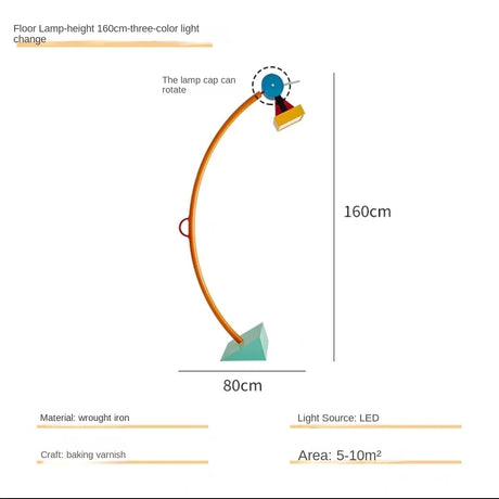 Designer Kids Room Floor Lamp Nordic Treetop Floor Lamp For Children Room Living Room Kinder garden LED Colorful Standing Light