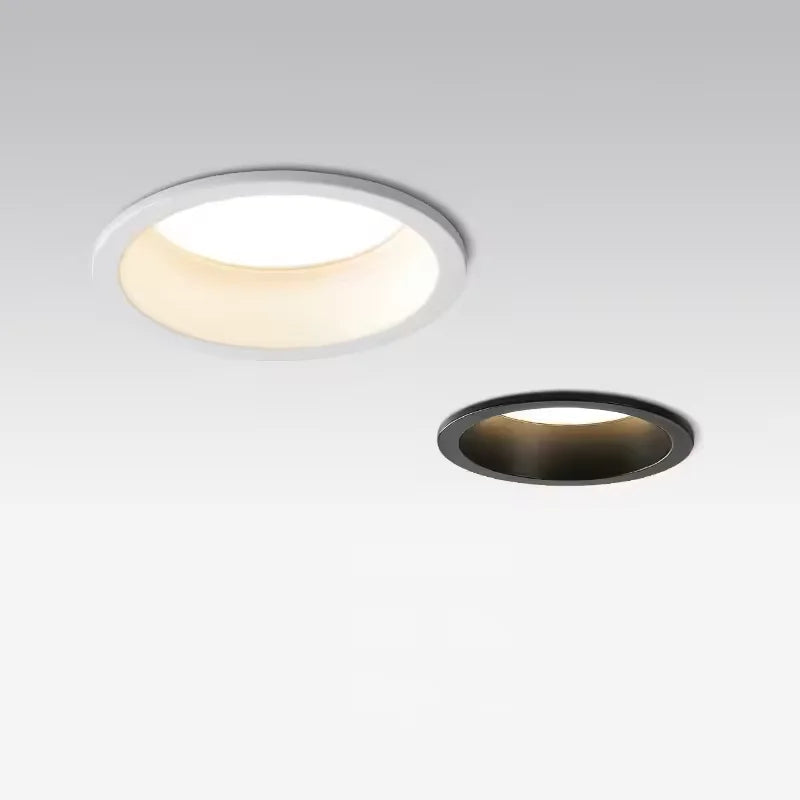 Recessed Anti-glare LED COB Downlight 18W 24W Dimmable 85-265V Ceiling Lamp Spot Light 12W 15W Home Living Room Bedroom Lighting