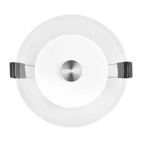 LED Downlight 5W Recessed Down light Round Led Panel Light Cold Warm white LED Spot light Three-color dimmable Warm white