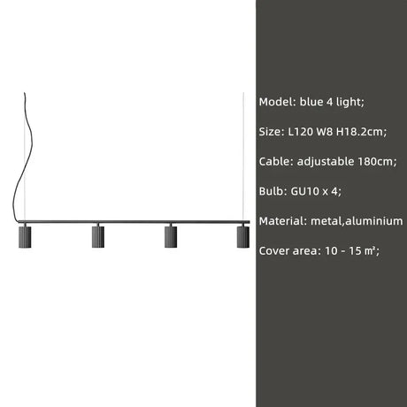 Nordic Macaron Painted Metal Spotlight Chandelier Living Room Led GU10 Pendant Chandelier Lighting Indoor Deco Lighting Lampara