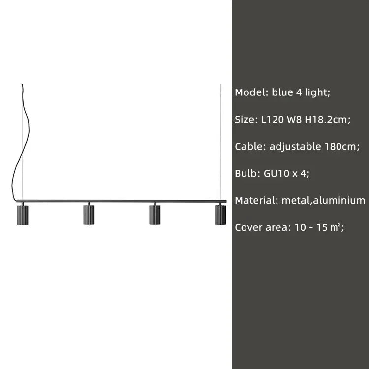 Nordic Macaron Painted Metal Spotlight Chandelier Living Room Led GU10 Pendant Chandelier Lighting Indoor Deco Lighting Lampara