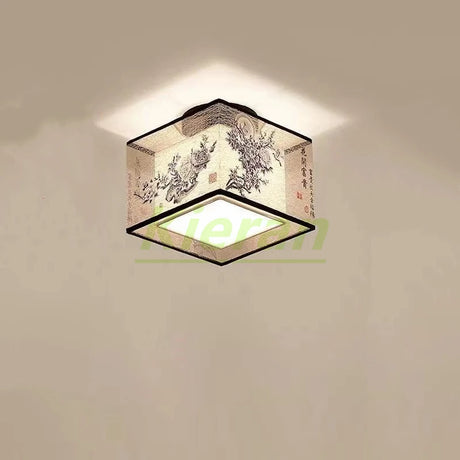 Modern Simple Lotus Bird LED Ceiling Lamp Living Room Bedroom Study Hotel KTV Bedside Ceiling Light Room Decoration Ceiling Lamp