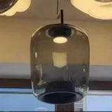Nordic Glass Pendant Light - Minimalist Art Hanging Lamp for Bedroom & Bedside