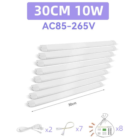 Home Indoor Light Strip High Brightness 90/120cm Tube Linear LED Tube Lamp 220v Lighting Bulb For Bedroom Kitchen Cabinet Lamps