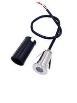 1W Mini LED IP68 Waterproof Stainless Steel Pool Underwater Lamp DC12V 24V Stair Pathway Garden Deck Spotlight Underground Light