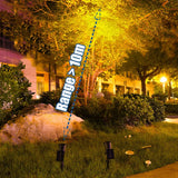 Highlighted Solar Lawn Lights Outdoor Landscape 9 Led Spotlights Ip65 Waterproof Upgraded Solar Powered Wall Lamp Villa Garden