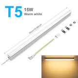 50cm T5/T8 Aluminum LED Light Tube (15W/25W) 110V/220V - Under Cabinet, Desk, Workshop & Garage Ceiling Lamp