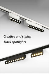 LED Track Light Spotlight Grille Light Surface-mounted Ceiling Light Black White 10W20W Dimmable Commercial Home Indoor Lighting
