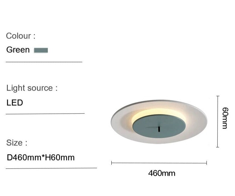 SHIDE Macaron Ceiling Lamps led Lights For Room Bedroom Smart Lamp Lighting Fixture Ultrathin Led Ceiling Light For Living Room