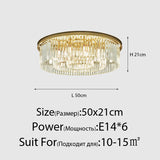 New Modern LED Crystal Chandelier American Living Dining Room Villa Hanging Light Bedroom Ceiling Pendant Lamp Home Decor Lustre