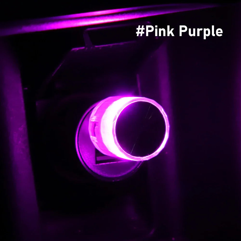 Car Mini Light USB Plug LED Atmosphere Lights Car Decorative Lamp Emergency Lighting PC Mobile Power Auto Interior Nightlight