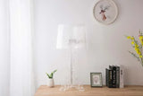 Nordic Designer Transparent White Baroque Ghost Table Lamp Bedside Sofa Lighting Decoration LED Ambient Light